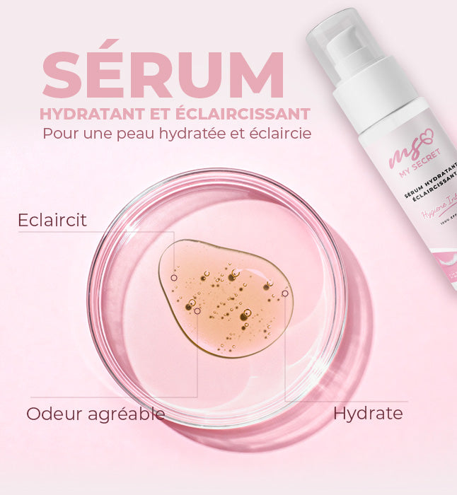 Sérum éclaircissant hydratant